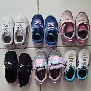 Lot of Toddler Girl Shoes Size 8